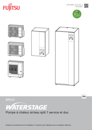 

Fujitsu Waterstage Brugermanual   DK

