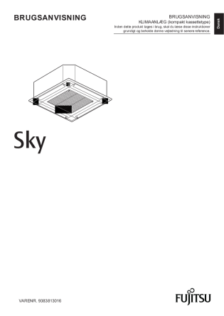 

Fujitsu Sky Brugermanual

