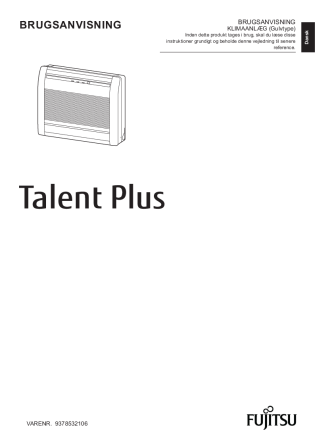 

Fujitsu Talent Plus Brugermanual

