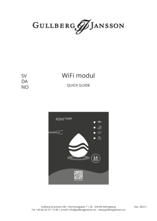 

Quickguide WiFi modul (PVP3) Rev. 2024.1 SE DA NO

