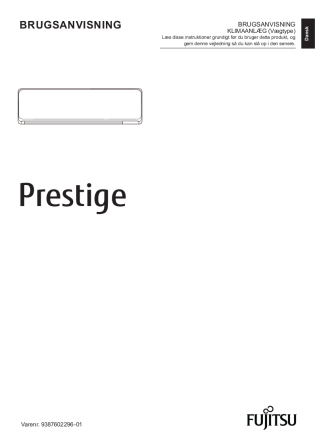 

Fujitsu Prestige KGTE Brugermanual

